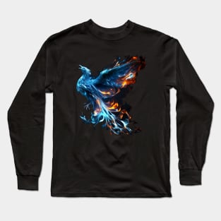 Winter Phoenix Rising Long Sleeve T-Shirt